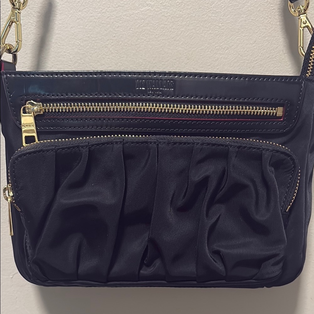 Mz Wallace  Crossbody Bag with Gold Hardware